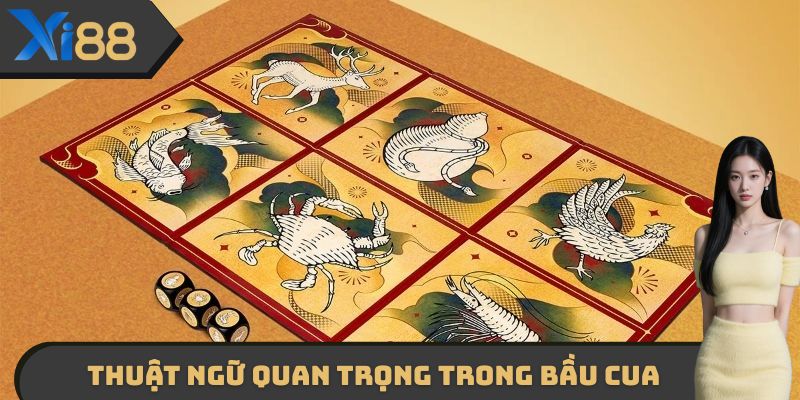 Những thuật ngữ quan trọng có trong trò chơi bầu cua XI88