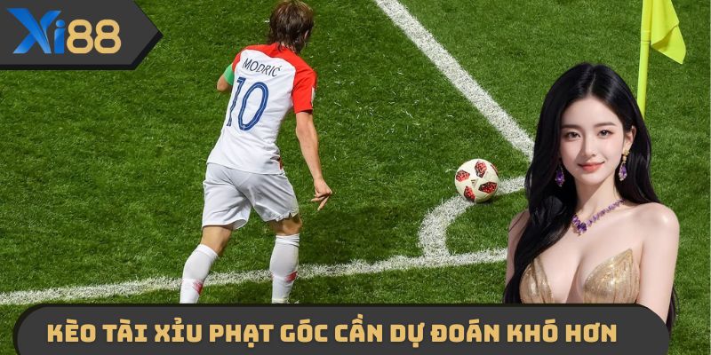 Tài Xỉu phạt góc cần dự đoán số lượng cao hoặc thấp hơn