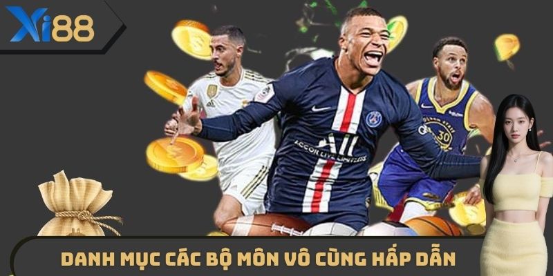Danh mục các bộ môn vô cùng hấp dẫn tại sảnh thể thao XI88
