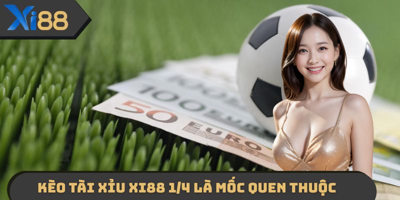 Tỷ lệ ¼ là mốc quen thuộc trong cá độ bóng đá